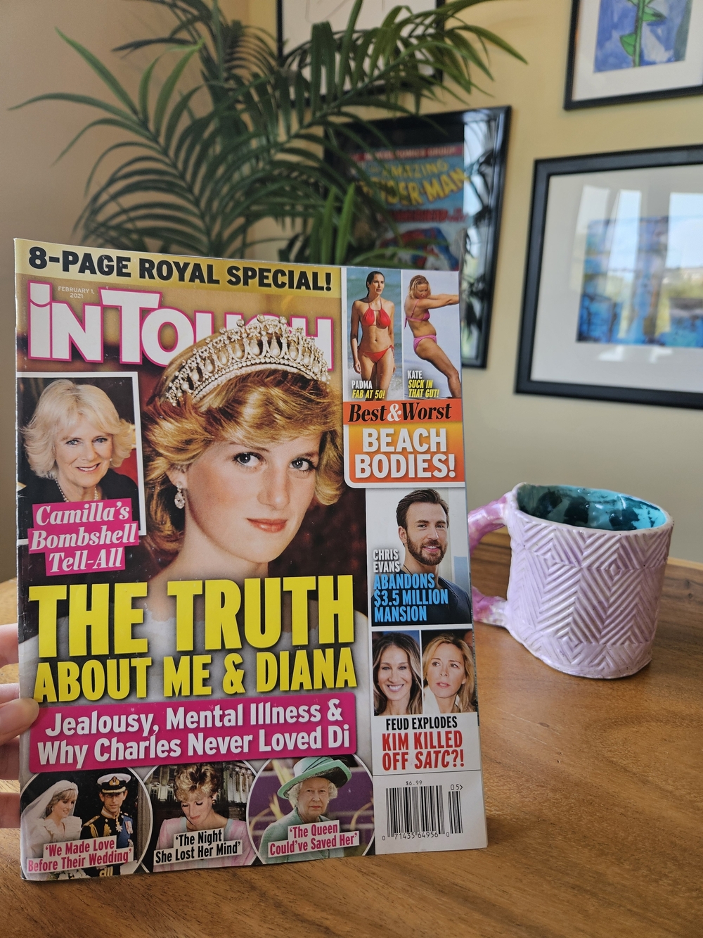 In Touch Magazine Royal Special — Princess Diana Cover